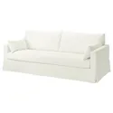 IKEA HYLTARP ХЮЛЬТАРП, 3-місний диван, Халларп білий 494.896.40 фото thumb №1