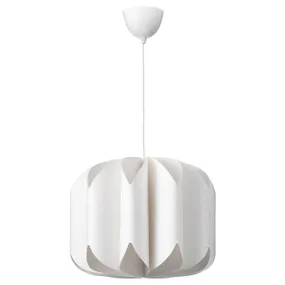IKEA MOJNA МОЙНА / HEMMA ХЕММА, підвісний світильник, білий, 47 см 993.877.76 фото