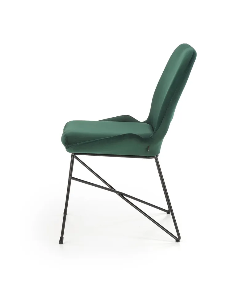 Кухонний стілець HALMAR K454 темно-зелений фото №8
