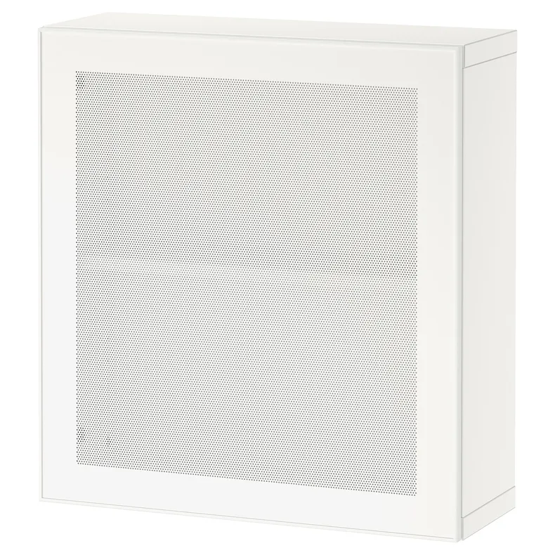 IKEA BESTÅ БЕСТО, комбинация настенных шкафов, белый / Мертвикен белый, 60x22x64 см 794.296.83 фото №1