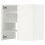 IKEA METOD МЕТОД, настінн шаф д / витяжки з полиц / дверц, білий / ВЕДДІНГЕ білий, 60x60 см 895.052.90 фото