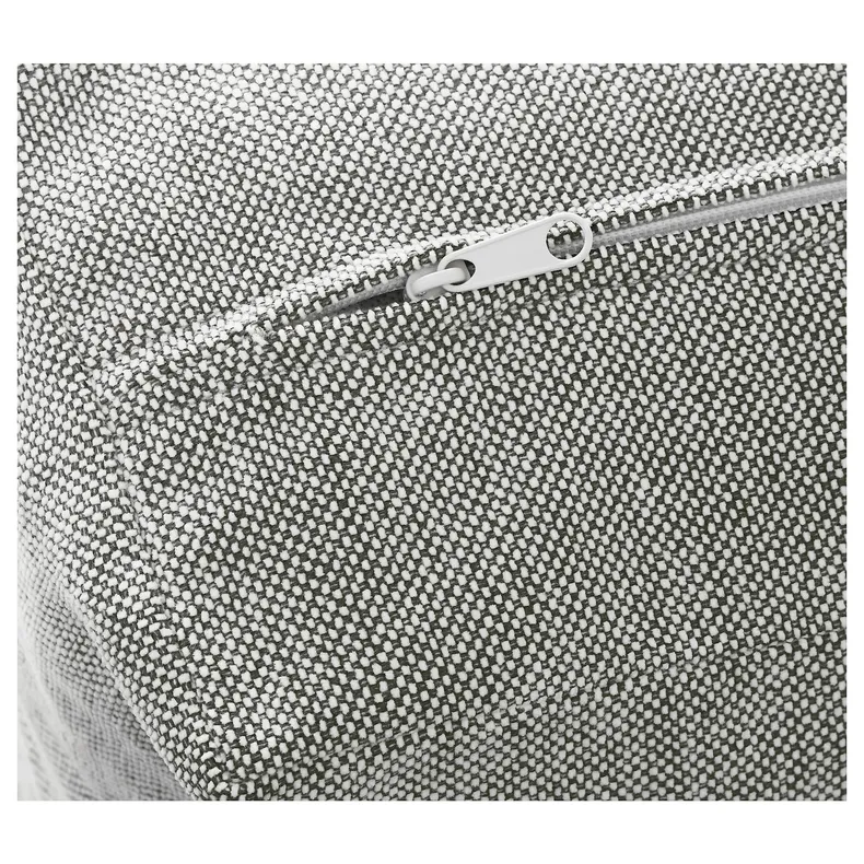 IKEA EKTORP ЭКТОРП, 3-местный диван, Талмира белая/черная 694.305.40 фото №4