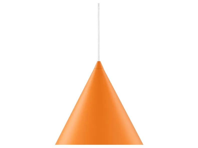 BRW Металевий підвісний світильник Cono Orange 32 см, помаранчевий 095095 фото №3