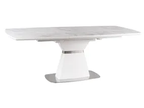 Столик SIGNAL SATURN II, белый матовый, 90x160 фото