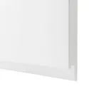 IKEA VOXTORP ВОКСТОРП, 2 дверцят для кутової підлог шафи, правосторонній матовий білий, 25x80 см 502.819.98 фото thumb №4