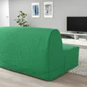 IKEA LYCKSELE MURBO ЛЮККСЕЛЕ МУРБУ, 2-місний диван-ліжко, ВАНСБРУ яскраво-зелений 893.871.21 фото thumb №3
