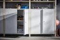IKEA IVAR ИВАР, шкаф с дверями, белый, 80x83 см 303.815.93 фото thumb №2