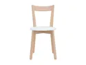 BRW М'яке крісло з екошкіри Ikka біле, Eco Soft 1 Білий/дуб Сонома TXK_IKKA-TX069-1-ECO_SOFT_1_WHITE фото thumb №2