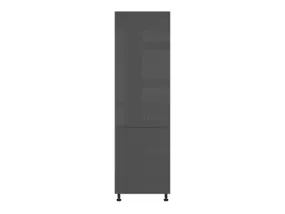 BRW Кухонный шкаф для встраиваемого холодильника Tapo Special 60 см левый антрацит экрю, альпийский белый/антрацитовый экрю FK_DL_60/207_L/L-BAL/ANEC фото