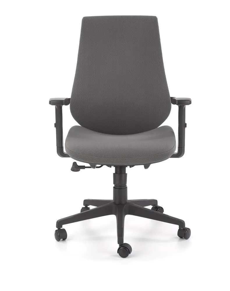 Крісло комп'ютерне офісне обертове HALMAR RUBIO сірий/чорний фото №4