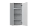 Кухонный шкаф BRW Top Line 45 см правый серый глянец, серый гранола/серый глянец TV_G_45/95_P-SZG/SP фото thumb №3