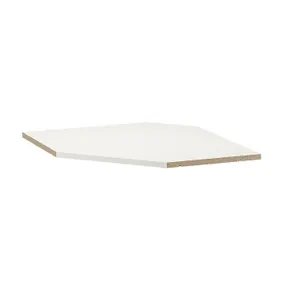 IKEA UTRUSTA УТРУСТА, полиця для кутової навісної шафи, білий, 68 см 002.056.62 фото