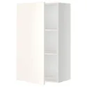 IKEA METOD МЕТОД, навесной шкаф с полками, белый / белый, 60x100 см 294.571.69 фото thumb №1