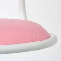 IKEA ÖRFJÄLL ОРФЬЄЛЛЬ, дитяче робоче крісло, білий/ВІССЛЕ рожевий 704.417.69 фото thumb №5