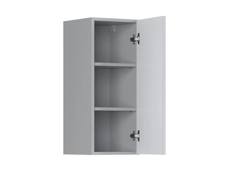 BRW Верхний кухонный шкаф Верди 30 см правый светло-серый матовый, греноловый серый/светло-серый матовый FL_G_30/72_P-SZG/JSZM фото №3