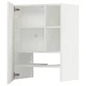 IKEA METOD МЕТОД, настінн шаф д / витяжки з полиц / дверц, білий / РІНГХУЛЬТ білий, 60x80 см 595.044.66 фото thumb №1
