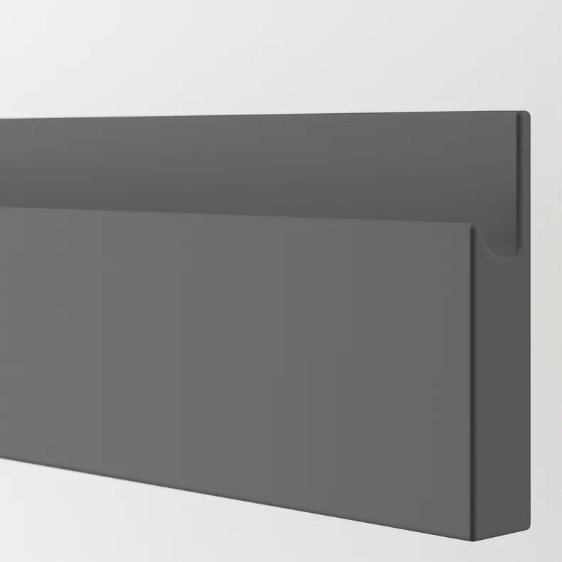 IKEA VOXTORP ВОКСТОРП, фронтальная панель ящика, тёмно-серый, 80x10 см 604.541.06 фото №2