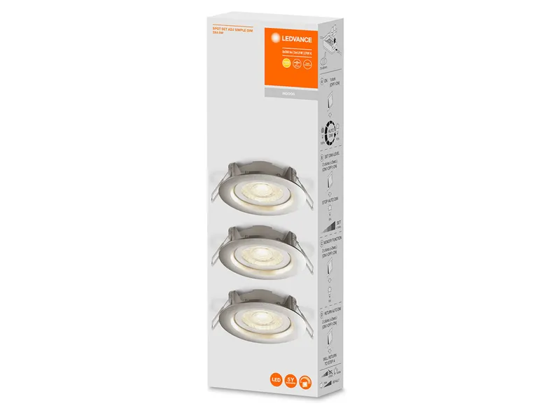 BRW Spotlight LED, комплект з 3 сіток 085915 фото №2