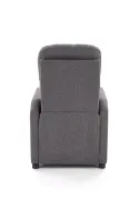 Крісло реклайнер м'яке розкладне HALMAR FELIPE, сірий фото thumb №12
