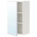 IKEA ENHET ЕНХЕТ, шафа дзеркальна із 1 дверцятами, білий, 40x32x75 см 493.237.01 фото thumb №1
