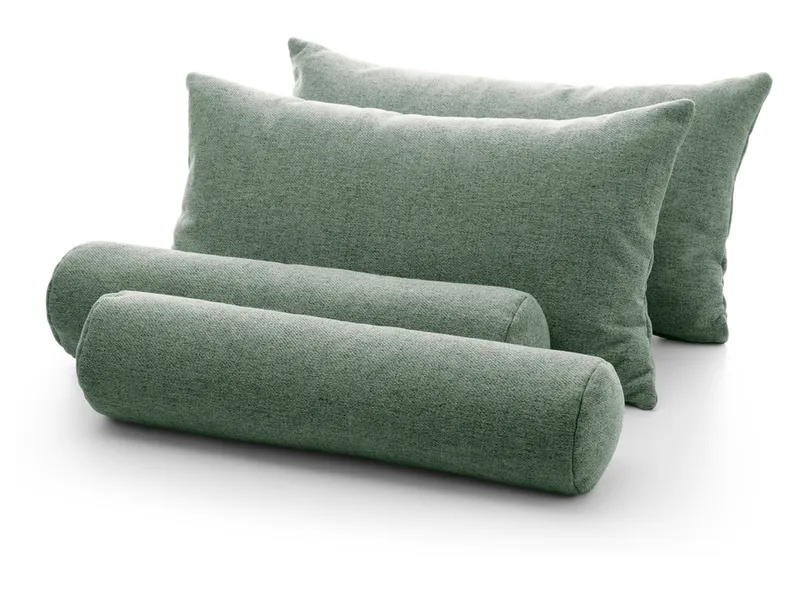 BRW Комплект зеленых подушек для кровати Zalea, Нив 34 POD_SET2-G2-NEVE_34 фото №1
