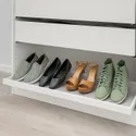 IKEA KOMPLEMENT КОМПЛИМЕНТ, вставка д / обуви д / выдвижной полки, светло-серый, 100x35 см 104.465.57 фото thumb №2
