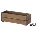 IKEA STJÄRNANIS ШЕРНАНІС, ящик для квітів, акація зовнішня, 43x15 см 305.607.16 фото thumb №1