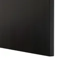 IKEA BESTÅ БЕСТО, комбінація д / зберіган з дверцятами, чорно-коричневий ЛАППВІКЕН / СІНДВІК чорно-коричневий прозоре скло, 180x42x112 см 692.080.26 фото thumb №4
