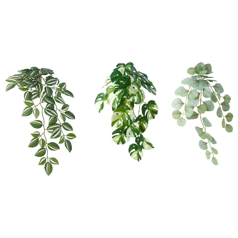 IKEA FEJKA ФЕЙКА, штучна рослина з настінним кріпл, для приміщення / вулиці / зелений 705.486.28 фото №1