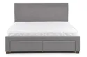 Двуспальная кровать HALMAR С ящиками Modena 160x200 см серый фото thumb №8