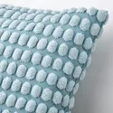 IKEA SVARTPOPPEL СВАРТПОППЕЛ, чохол на подушку, блідо-блакитний, 50x50 см 705.430.13 фото thumb №3