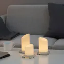 IKEA ÄDELLÖVSKOG ЭДЕЛЛЁВСКОГ, светодиодная формовая свеча, 3 шт. 105.202.55 фото thumb №5