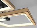 BRW Matera LED 3-точечный потолочный светильник с диммером черный 091116 фото thumb №4