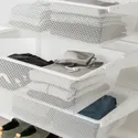 IKEA BOAXEL БОАКСЕЛЬ, гардероб, комбінація, білий, 125x40x201 см 493.323.76 фото thumb №5