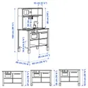 IKEA SILLTRUT, дитяча ігрова кухня, сірий, 68x40x100 см 205.444.92 фото thumb №5