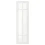 IKEA STENSUND СТЕНСУНД, скляні дверцята, білий, 30x100 см 004.505.83 фото