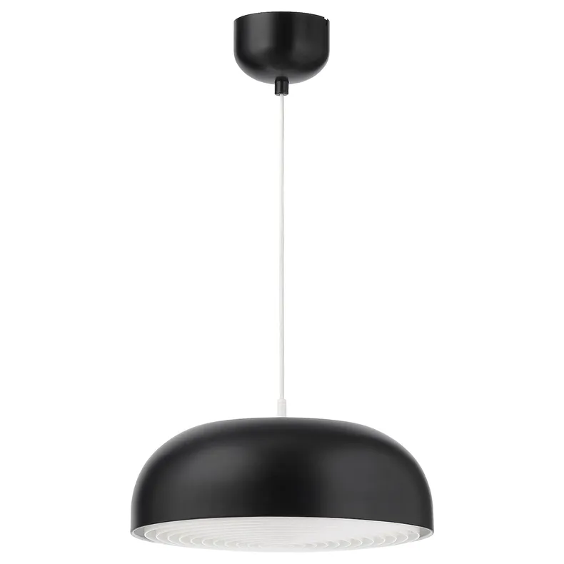 IKEA NYMÅNE НИМОНЕ, подвесной светильник, антрацит, 40 см 404.071.49 фото №1