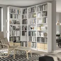 IKEA BILLY БІЛЛІ, книжкова шафа, білий, 215 / 135x28x237 см 590.178.38 фото thumb №4