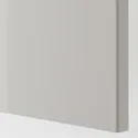 IKEA FARDAL ФАРДАЛЬ, дверцята з петлями, глянцевий / світло-сірий, 50x195 см 191.777.01 фото thumb №2