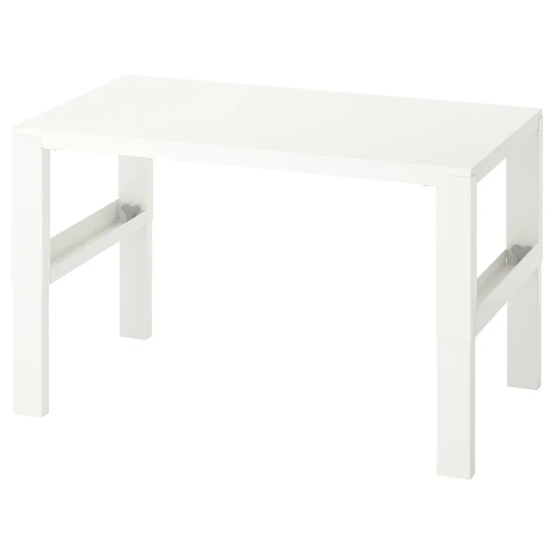 IKEA PÅHL ПОЛЬ, письменный стол, белый, 96x58 см 491.289.45 фото №1