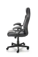 Кресло компьютерное HALMAR BERKEL, черный/серый фото thumb №3
