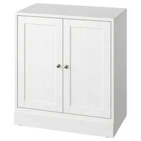 IKEA HAVSTA ХАВСТА, шкаф с цоколем, белый, 81x47x89 см 005.292.42 фото