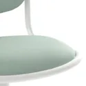 IKEA ÖRFJÄLL ОРФЬЕЛЛЬ, детский стул д / письменного стола, белый / светло-зеленый 705.414.29 фото thumb №2