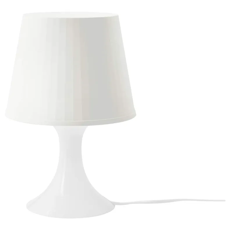 IKEA LAMPAN ЛАМПАН, настільна лампа, білий, 29 см 200.469.88 фото №1