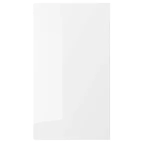 IKEA RINGHULT РІНГХУЛЬТ, фронтальна панель посудомийної маш, глянцевий білий, 45x80 см 802.462.96 фото