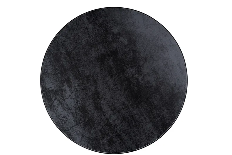 Журнальный стол SIGNAL ANTILA коричневый (эффект камня) / черный 80х40 см фото №4