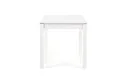 Кухонний стіл HALMAR MAURYCY 118-158x75 см білий фото thumb №4
