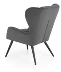 Мягкое кресло HALMAR TYRION, серый фото thumb №4