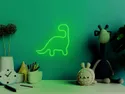 BRW Дитячий неоновий настінний світильник Dinosaur LED зелений 093789 фото thumb №2