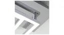 BRW Frame Led 2-позиционный металлический потолочный светильник серебристый 085493 фото thumb №2